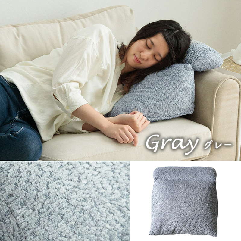 Karimoku家具3人掛けクッションソファー用クッション イケヒコ 三角クッション ソファークッション 約40×30×20cm
