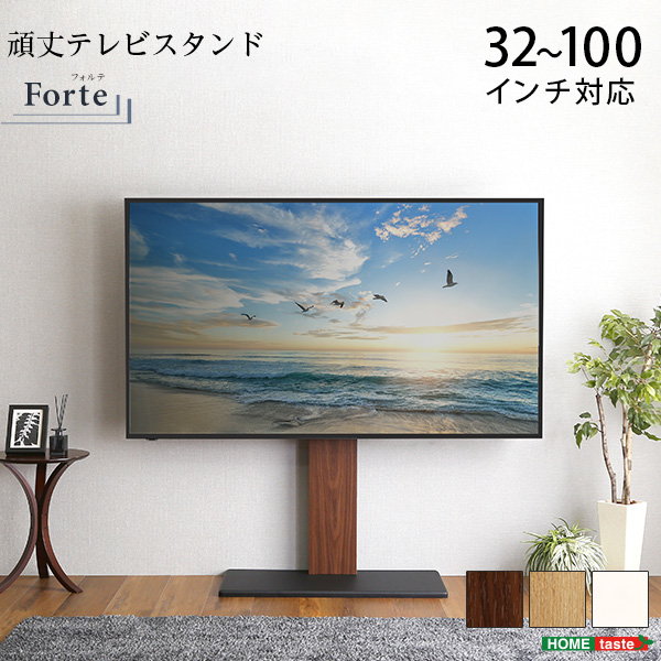 �Ǌ񂹃e���r�X�^���h �Ǌ|�� �e���r�� Forte �ő�100�C���`�Ή� ���e���r�X�^���h �Ή��T�C�Y32-100�C���`