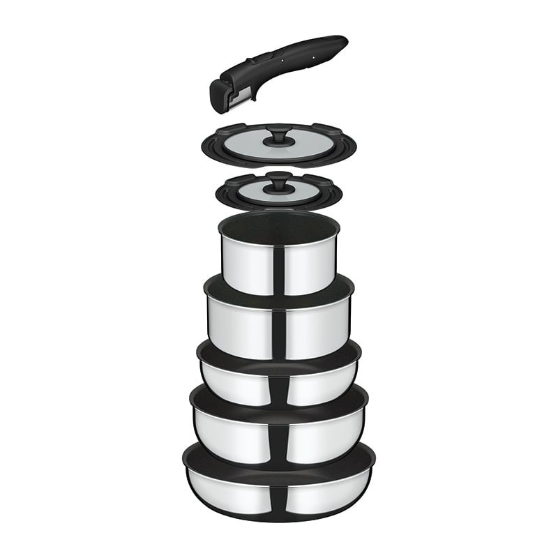 THERMOS（サーモス） 取っ手が取れるフライパン 8点セット ガス火 IH