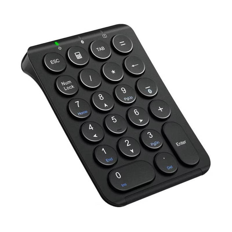 ���C�����X �e���L�[ �d�� �[�d�� ���� Bluetooth iClever IC-KP08 �u���b�N �����^ �y�� Android iOS Windows Mac�Ή�