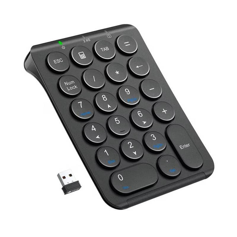 ���C�����X�e���L�[ �[�d�� ���� 2.4GHz�ڑ� iClever IC-KP09 �u���b�N �����^ �g�� Windows11�Ή� ����f�o�C�X