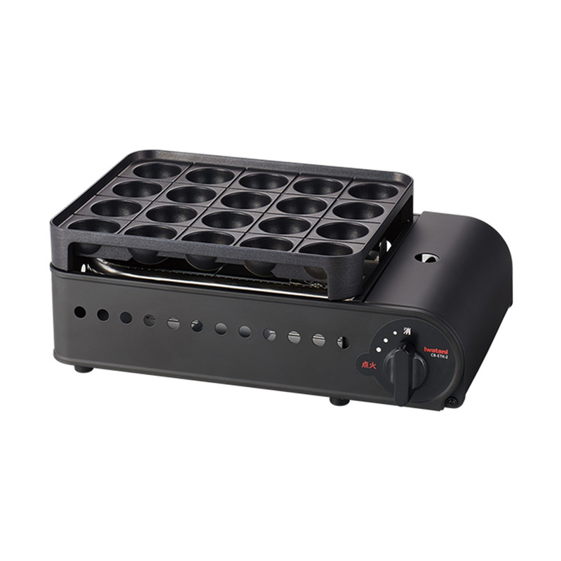 Iwatani イワタニ たこ焼き器 炎たこ2 CB-ETK-2 舟皿 ピック 油
