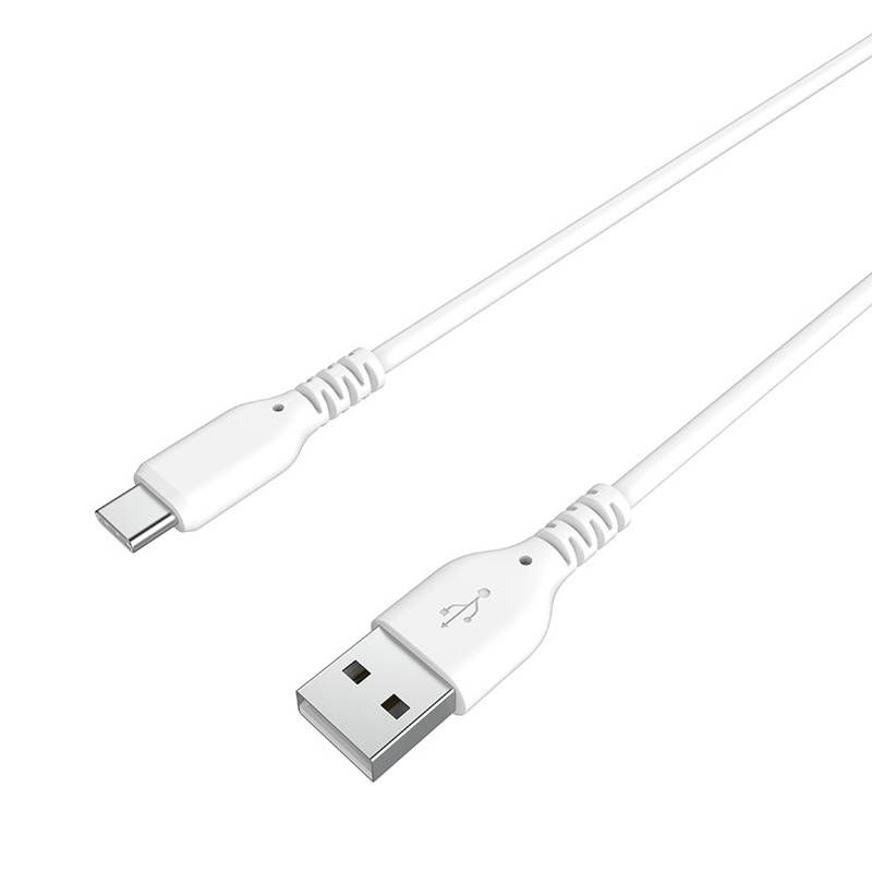 USBケーブル 充電ケーブル 充電＆同期 1.2m Type-A to Type-C 断線に強い シリコン素材 結束バンド付き ホワイト｜kanaemina｜02
