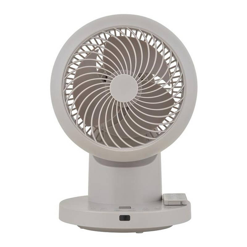 サーキュレーター 360度 お手入れ簡単♪タッチパネル リモコン 白 おおたけ サーキュレーター 360度首振り 左右首振り 風量4段階