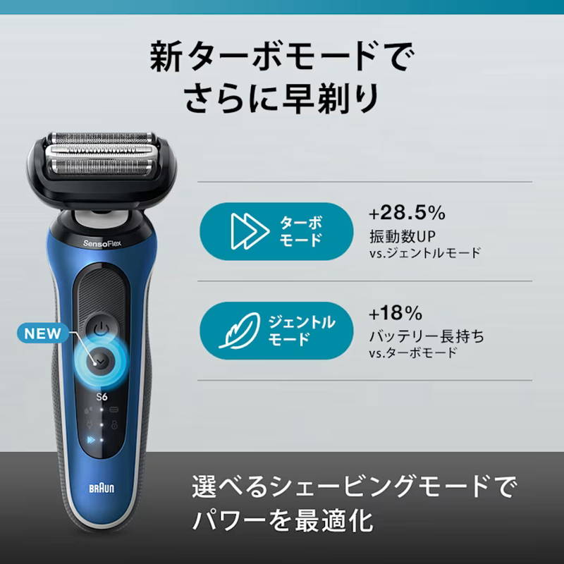 BRAUN（ブラウン） 電気シェーバー 電動 髭剃り メンズシェーバー 3枚