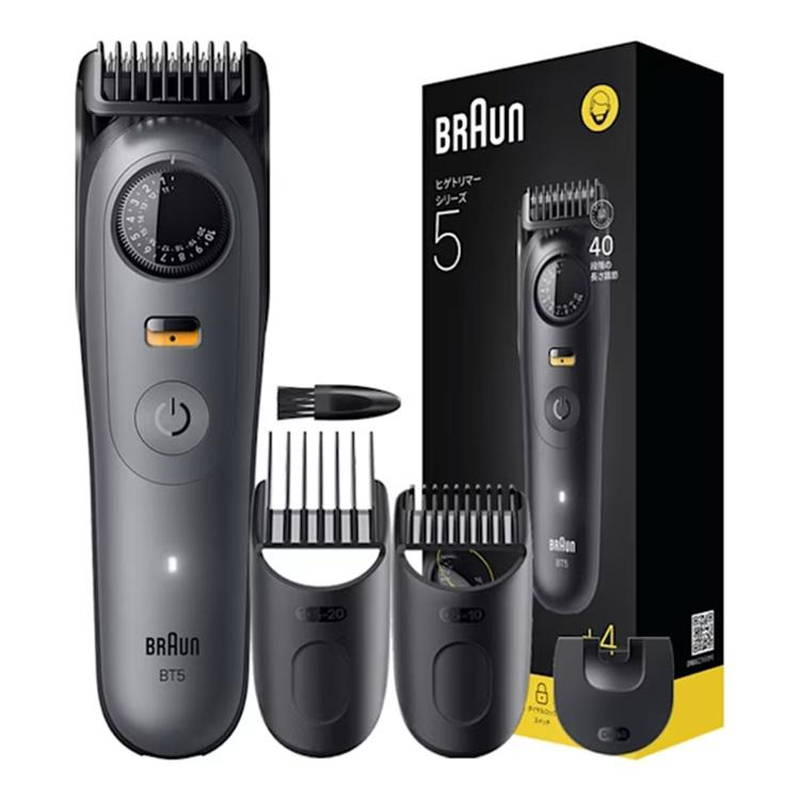 BRAUN（ブラウン） ヒゲトリマー メンズシェーバー 充電式 BT5520 男性