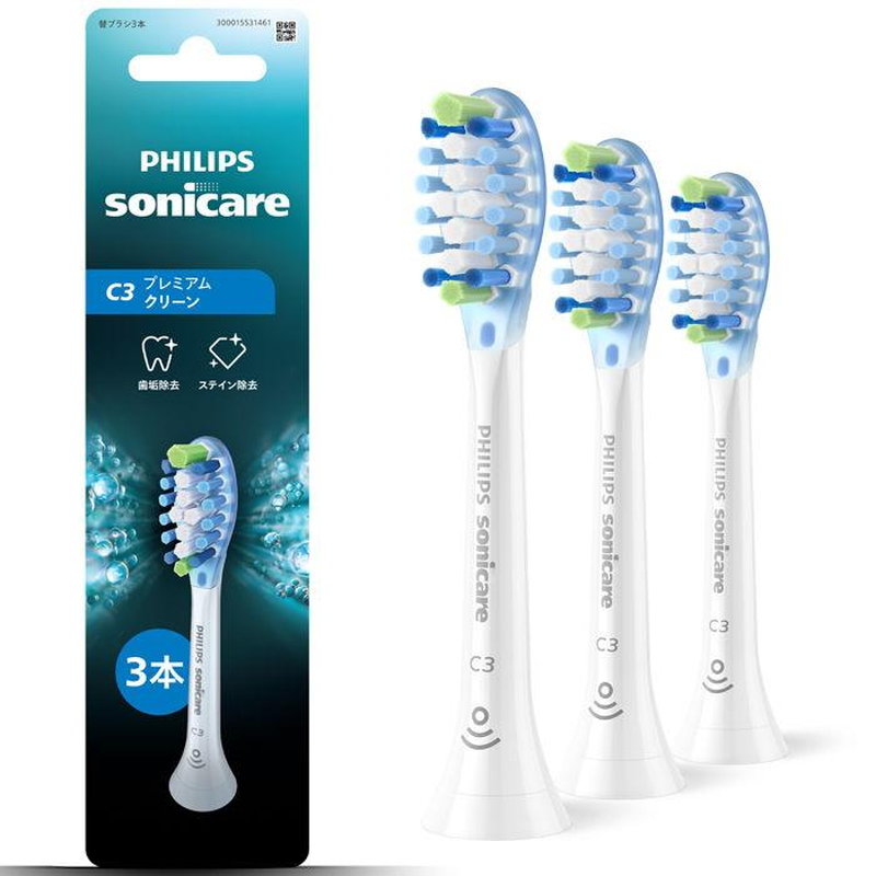 �t�B���b�v�X �ւ��u���V �\�j�b�P�A�[ �v���~�A���N���[�� �u���V�w�b�h ���M�����[ �����p HX9043/14 3�{�g �z���C�g ���� ���K�i