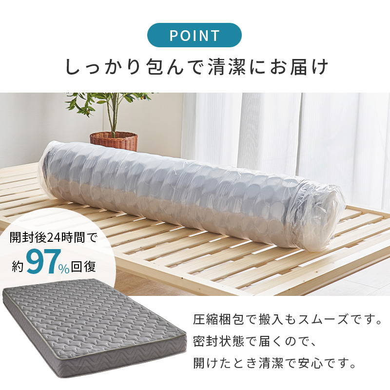 【新品未使用】洗えるマットレス　ダブル　グレー 6700801015_001.jpg