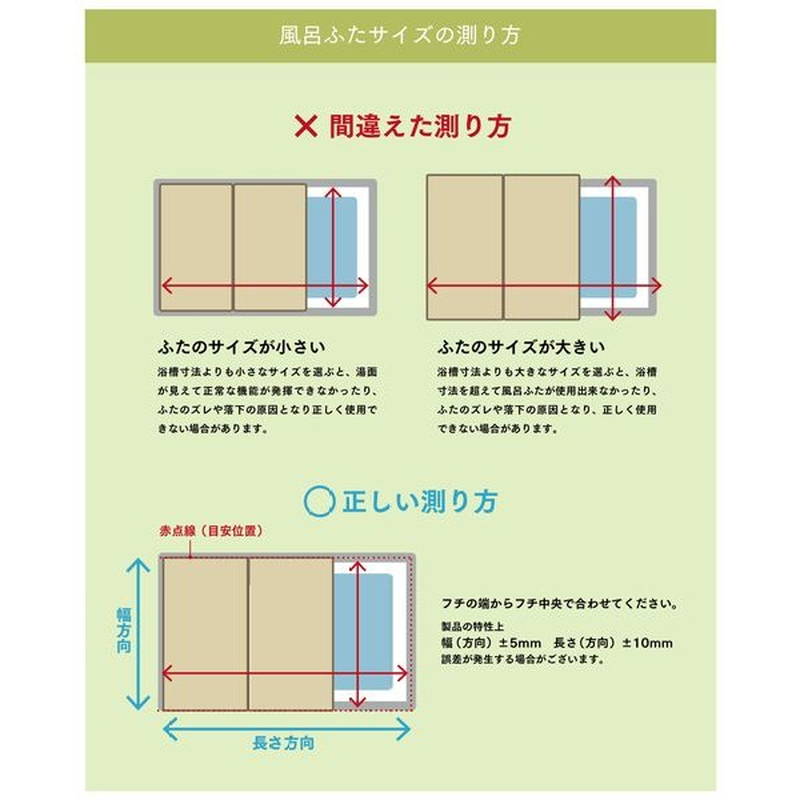 お風呂の蓋 風呂ふた 風呂蓋 ABS樹脂製 防カビ UV加工 組み合わせフタ 73×138cm用 3枚割 L-14 軽い 軽量 パネルタイプの画像