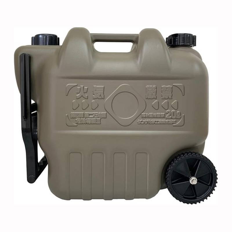 灯油タンク 灯油タンク 灯油缶 キャスター付き 灯油 軽油対応 両油缶 ホイール 20L