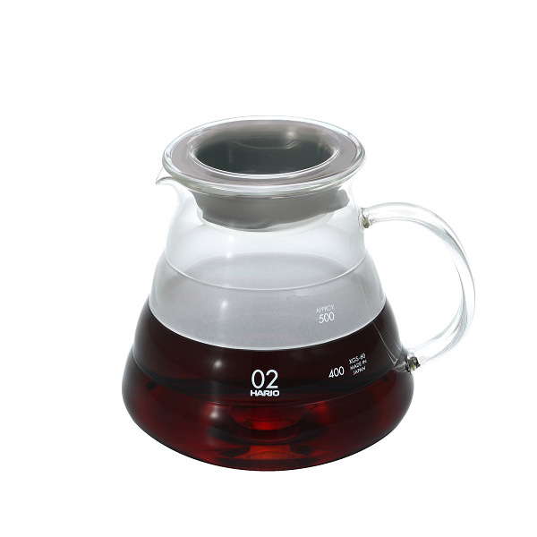 コーヒーサーバーセット ハリオ V60 レンジサーバー600 クリア 耐熱 