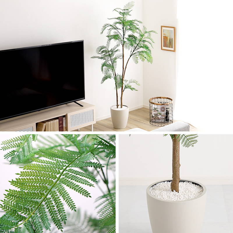 人工観葉植物 フェイクグリーン エバーフレッシュ Lサイズ 180cm