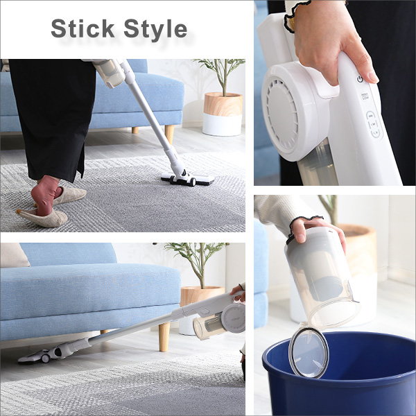コードレス掃除機 充電式 スティッククリーナー スティック&ハンディ