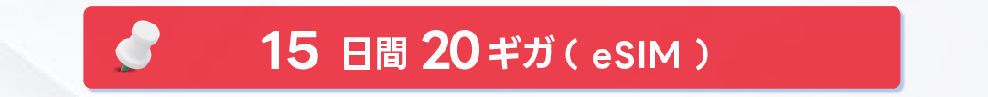 ヨーロッパesim20GB