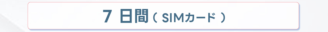 ベトナム7日間SIMカード