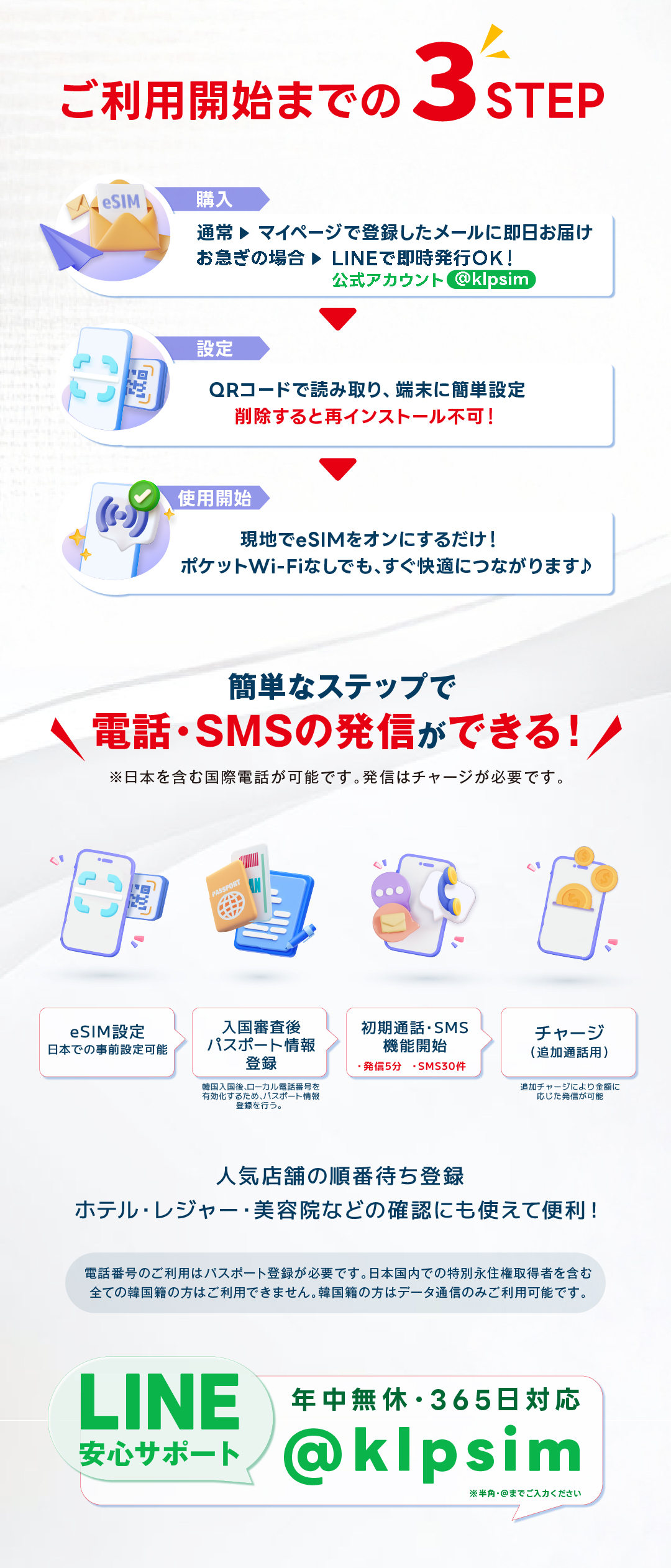 韓国シム sim 韓国