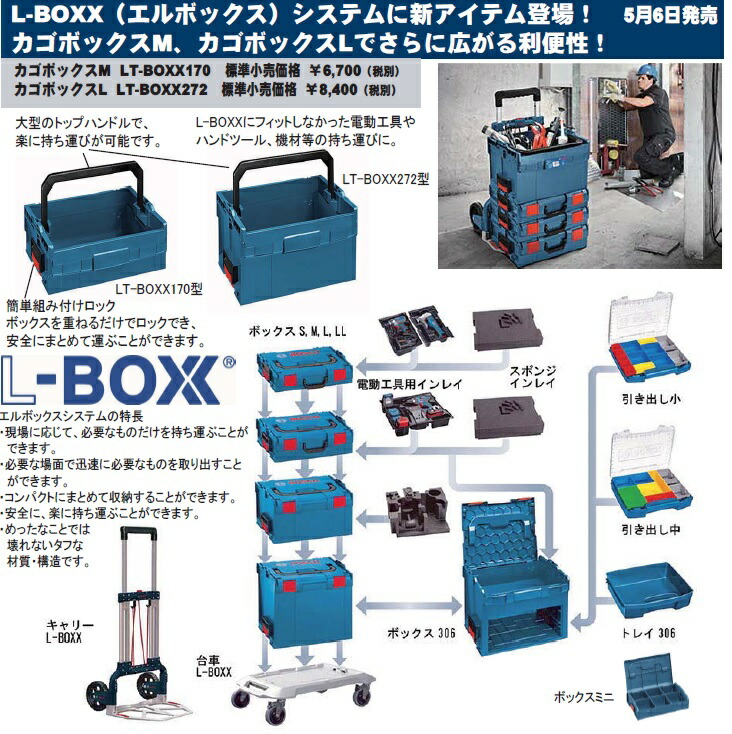 ボッシュ) カゴボックスL LT-BOXX272 L-BOXX（エルボックス）システム