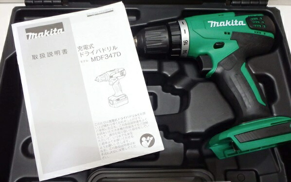マキタ（makita） 充電式ドライバドリル MDF347DZ 本体のみ+ケース付
