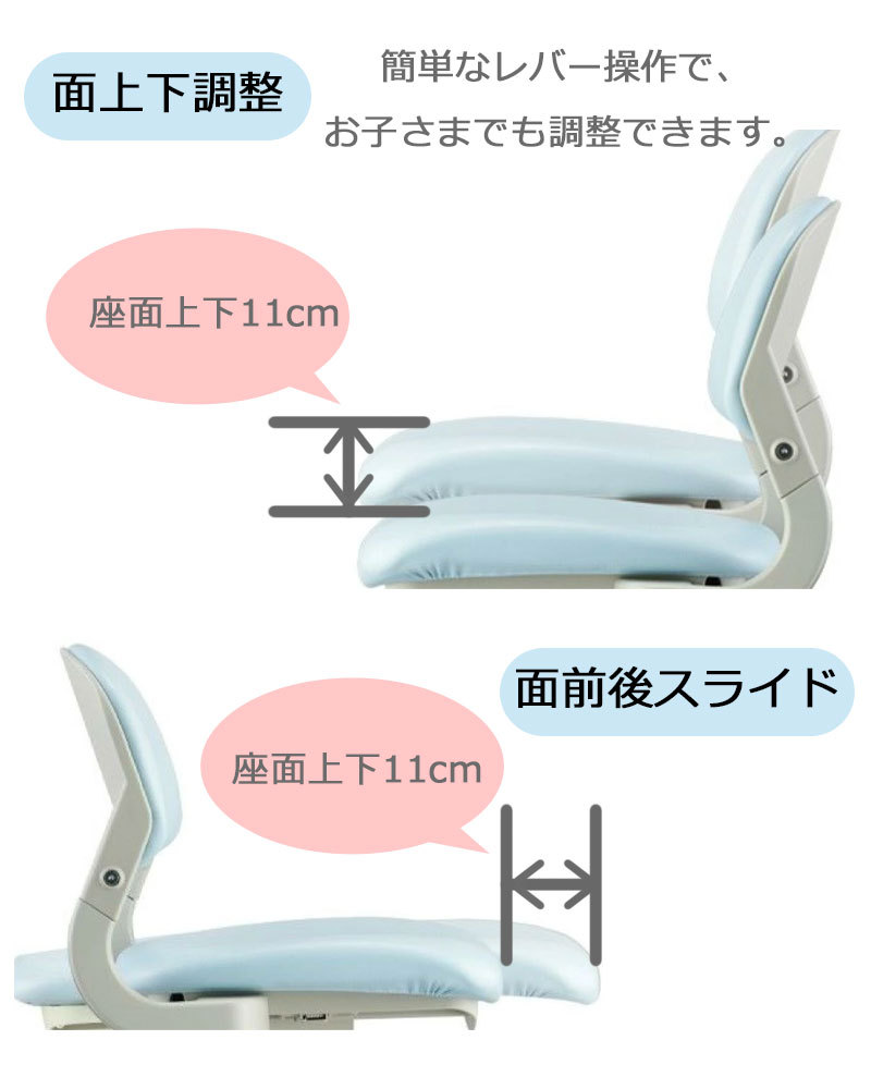 コイズミファニテック 2025年 コイズミ ハイブリッドチェア 学習イス