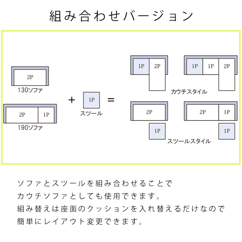 シギヤマ家具工業 ソファ ソファー 開梱設置可能 3人掛け I字 幅190 三