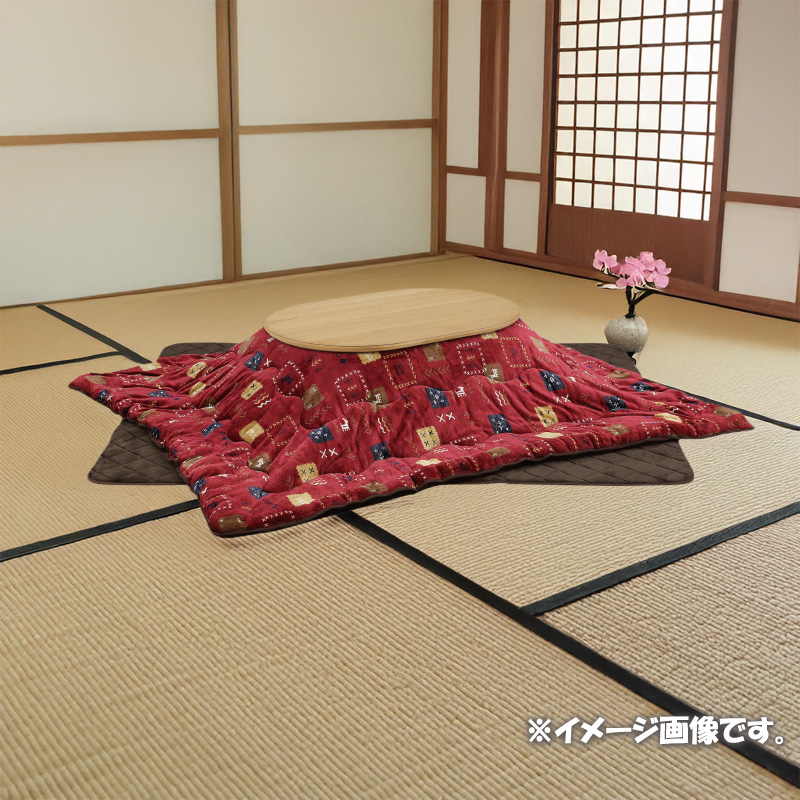 こたつ ヒーター コタツ テーブル こたつ本体 120×80 楕円 暖房器具