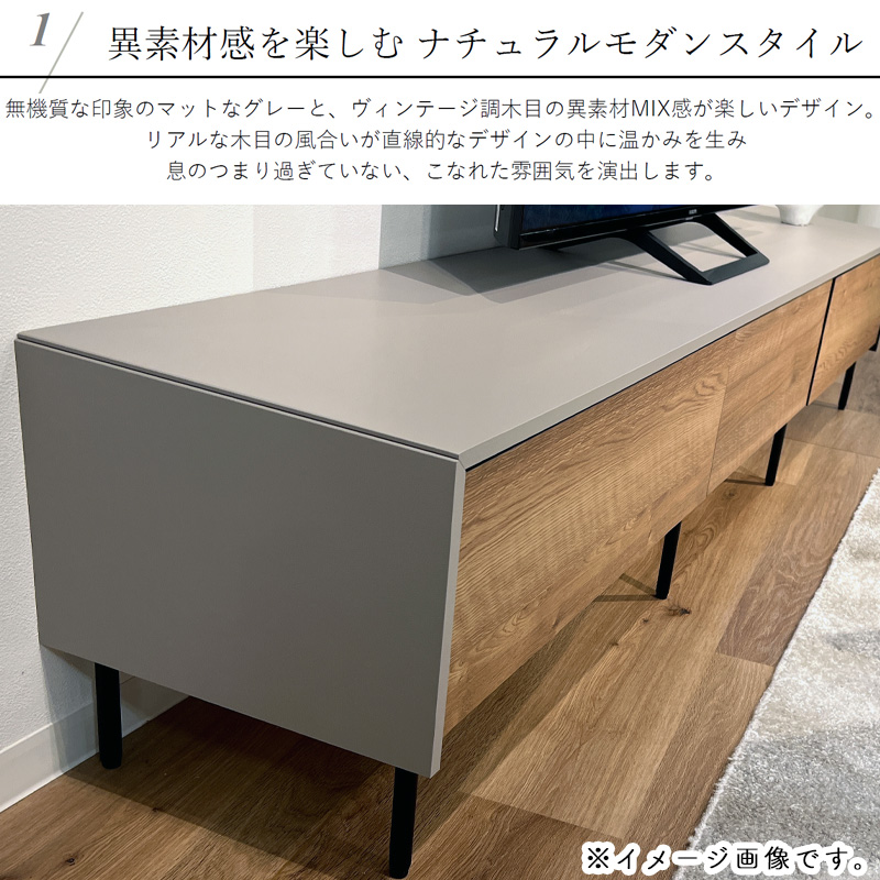 Meuble（モーブル） ローボード テレビ台 開梱設置付き 収納 180cm