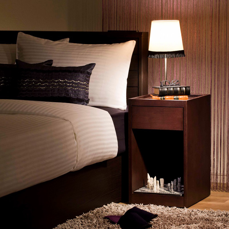 Granz（グランツ） ナイトテーブル NT497 WH ホワイト NA ナチュラル