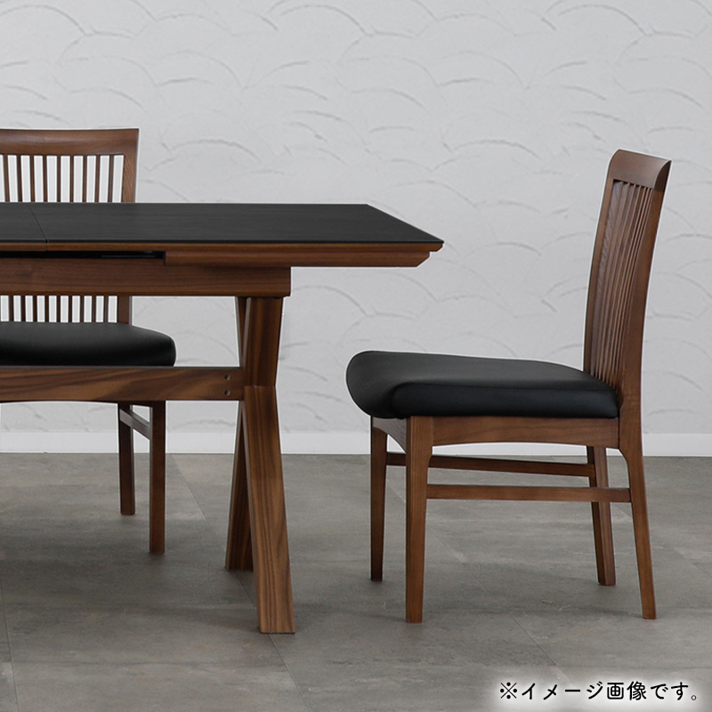 シギヤマ家具工業 ダイニングチェア 2脚セット 合成皮革 PVCレザー