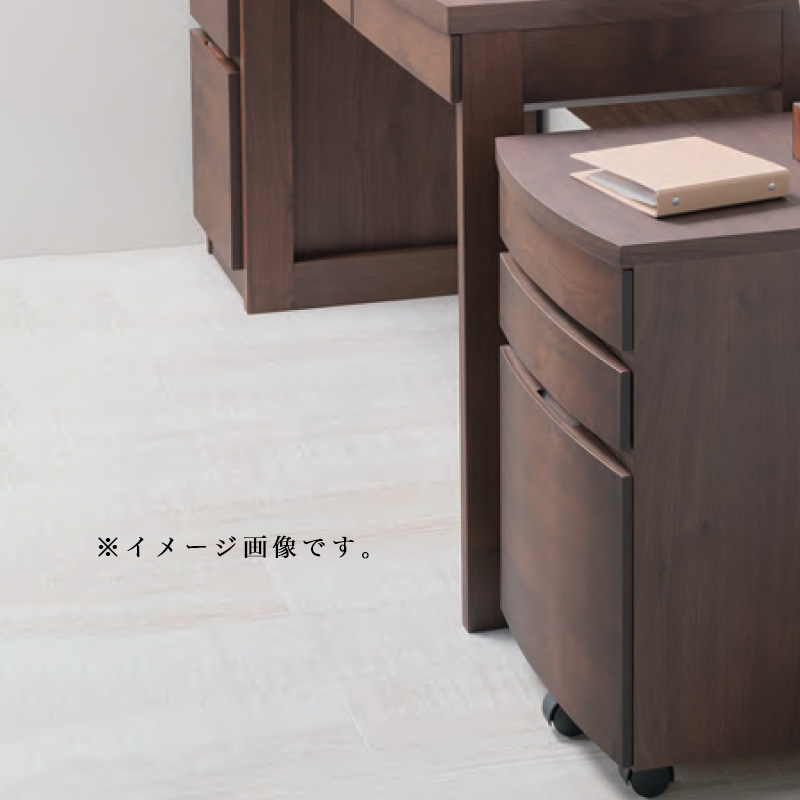 堀田木工所 アールデスク チェスト WN 収納 オフィス収納 サイドワゴン 堀田木工所 チェスト チェスト単品 シンプルデザイン サイドワゴン