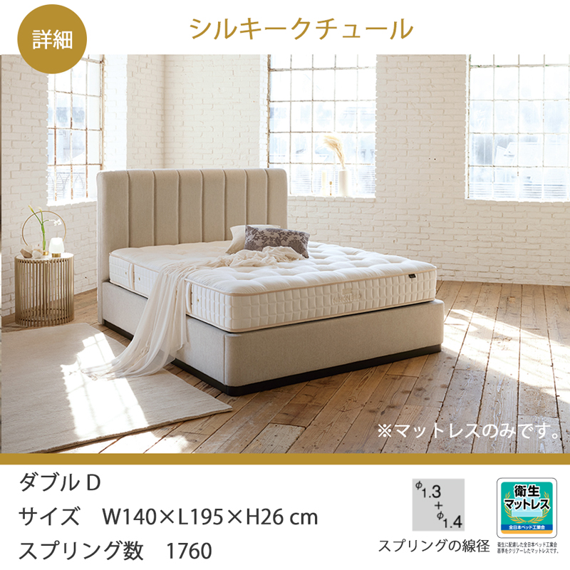 清掃跡有り・旧モデルで超お得！N-Sleep Luxury✨ダブルマットレス！ 清掃跡有り・旧モデルで超お得！N-Sleep Luxury✨ダブルマットレス！