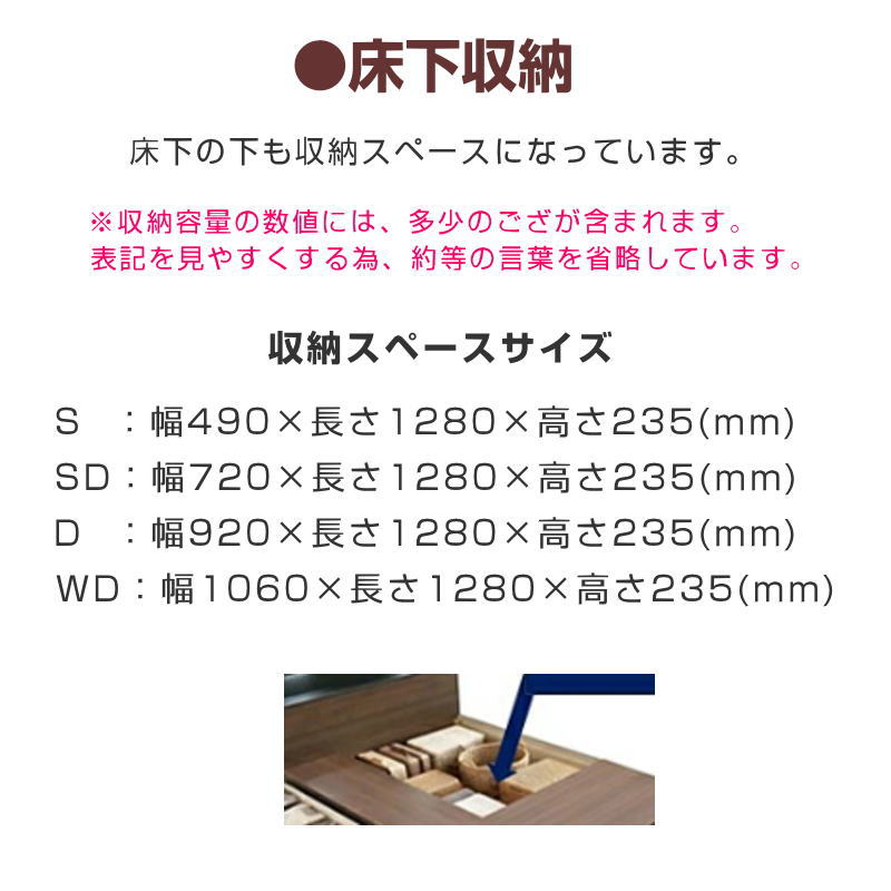 Granz（グランツ） ベットフレーム S シングルサイズ ベット 引出付き