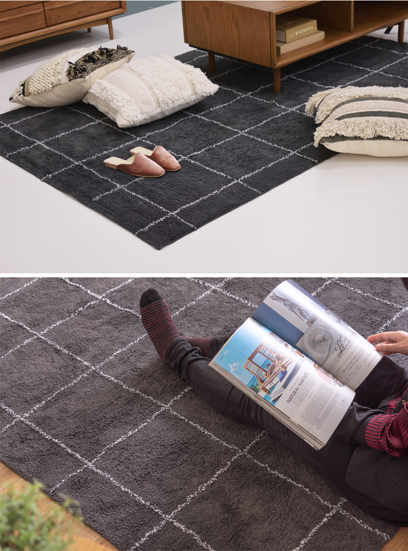東谷 ラグ カーペット オールシーズン コットン 長方形 130×190