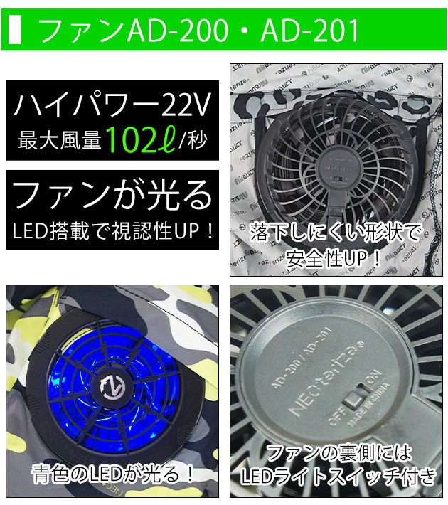 NEOterize 　ネオテライズ　空調服 Mサイズ　スターターキット NEOterize ネオテライズ 空調服 Mサイズ スターターキット