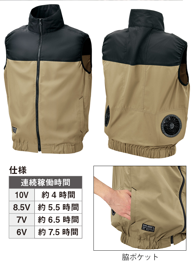シンメン 空調作業服 作業着 S-AIR CASUAL オールインパッケージ SA