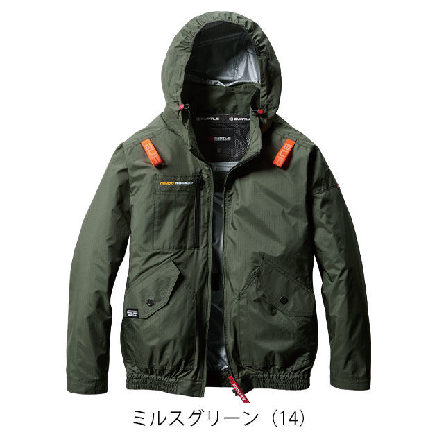 バートルエアークラフト S〜XXL BURTLE バートル 空調作業服 作業着 エアークラフト