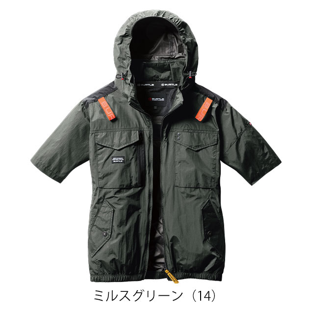 S〜XXL BURTLE バートル 空調作業服 作業着 エアークラフト