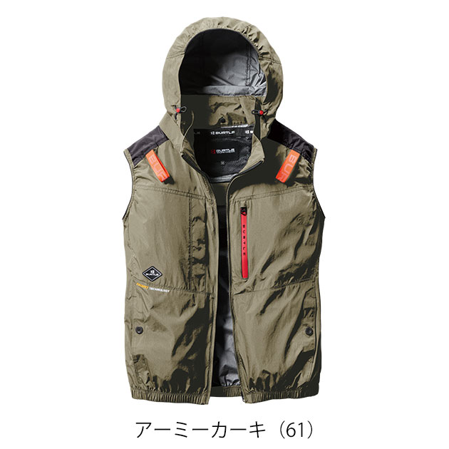 S〜XXL BURTLE バートル 空調作業服 作業着 エアークラフト