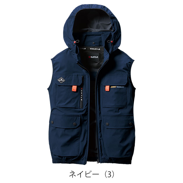 S〜XXL BURTLE バートル 空調作業服 作業着 エアークラフト