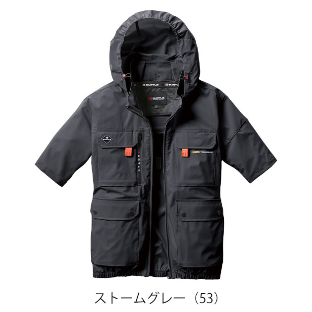 S〜XXL BURTLE バートル 空調作業服 作業着 エアークラフト半袖