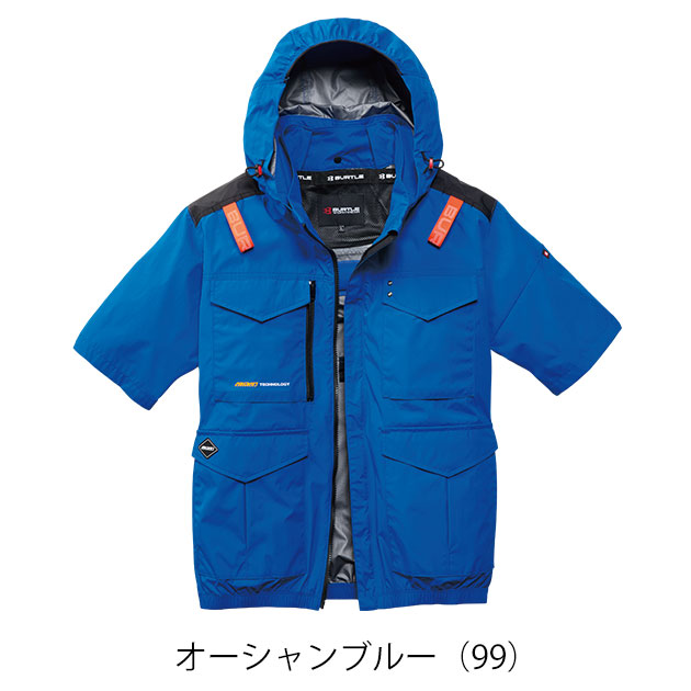 バートル BURTLE AC2106 空調作業服 作業着 エアークラフト AC半袖
