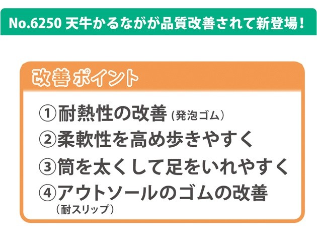 長靴 天牛かるなが RE-6250 富士手袋工業 :nagaWS286:安全靴・作業着・防寒着のワークストリート金物一番 - 通販 -  Yahoo!ショッピング