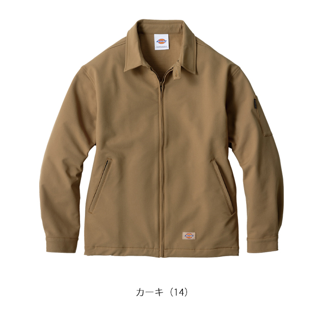【未使用品】Backers ダック地 ワークジャケット Dickies ディッキーズ 秋冬作業服 作業着 ストレッチ ジャケット D