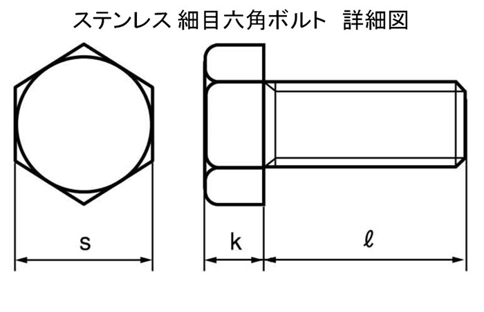 SUS 細目六角ボルト M10x35mm P1.25 2本入 全ネジ :200010385:カナモノのあさのヤフー店 - 通販 -  Yahoo!ショッピング