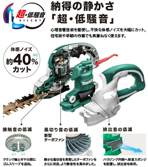 マキタ（makita） 生垣バリカン MUH4652 バリカン バリカン 生垣