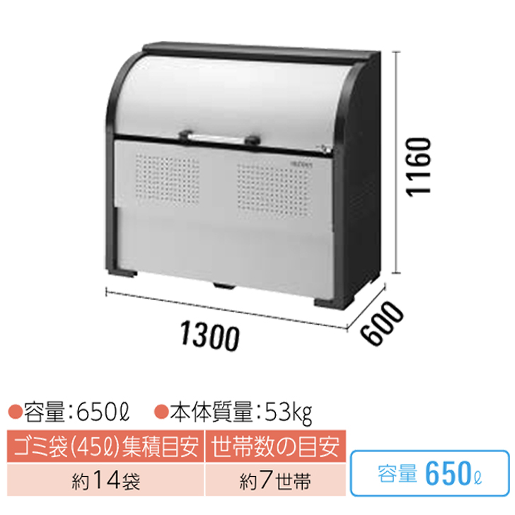 DAIKEN ダイケン CKR-1306-2 標準カラー クリーンストッカー 奥行600