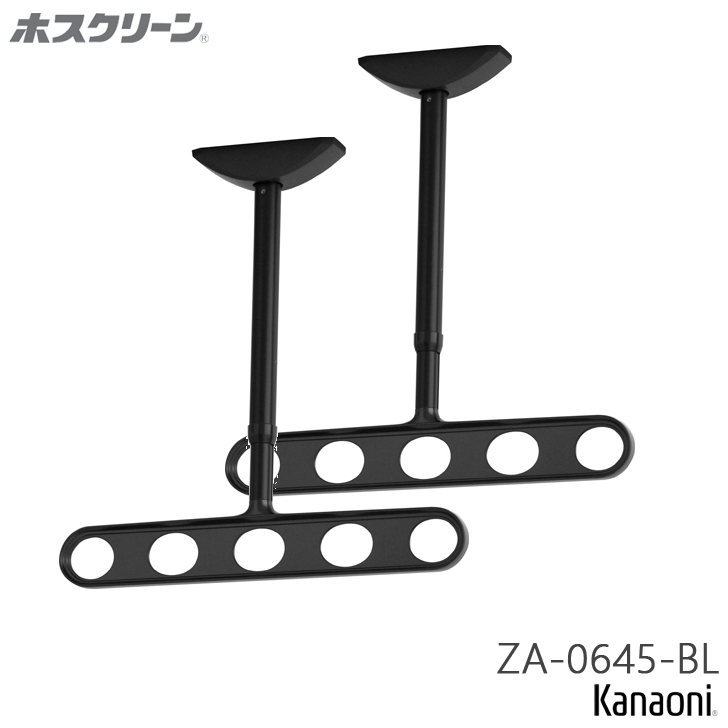 川口技研 ホスクリーン ZA-0645 ST/DB/PW/BL 木下地用取付パーツ付 軒