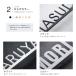 表札 ステンレス おしゃれ 戸建て アイアン アルファベット 猫 犬 ふくろう 切り文字 二世帯 (シンプルライン)(iron-np13) 関連画像4