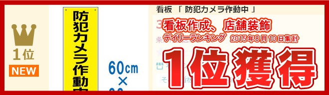 看板 防犯看板 「 防犯カメラ作動中 」 監視カメラ設置 プレート :VHB-01:看板ショップ - 通販 - Yahoo!ショッピング