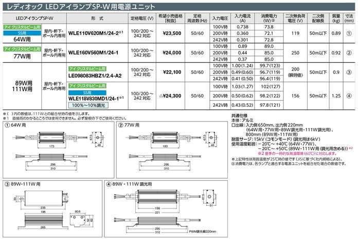 岩崎電気 LDGS64L-H-E39/HB/DX150A 旧形式：LDGS64L-H-E39/HB/DX150