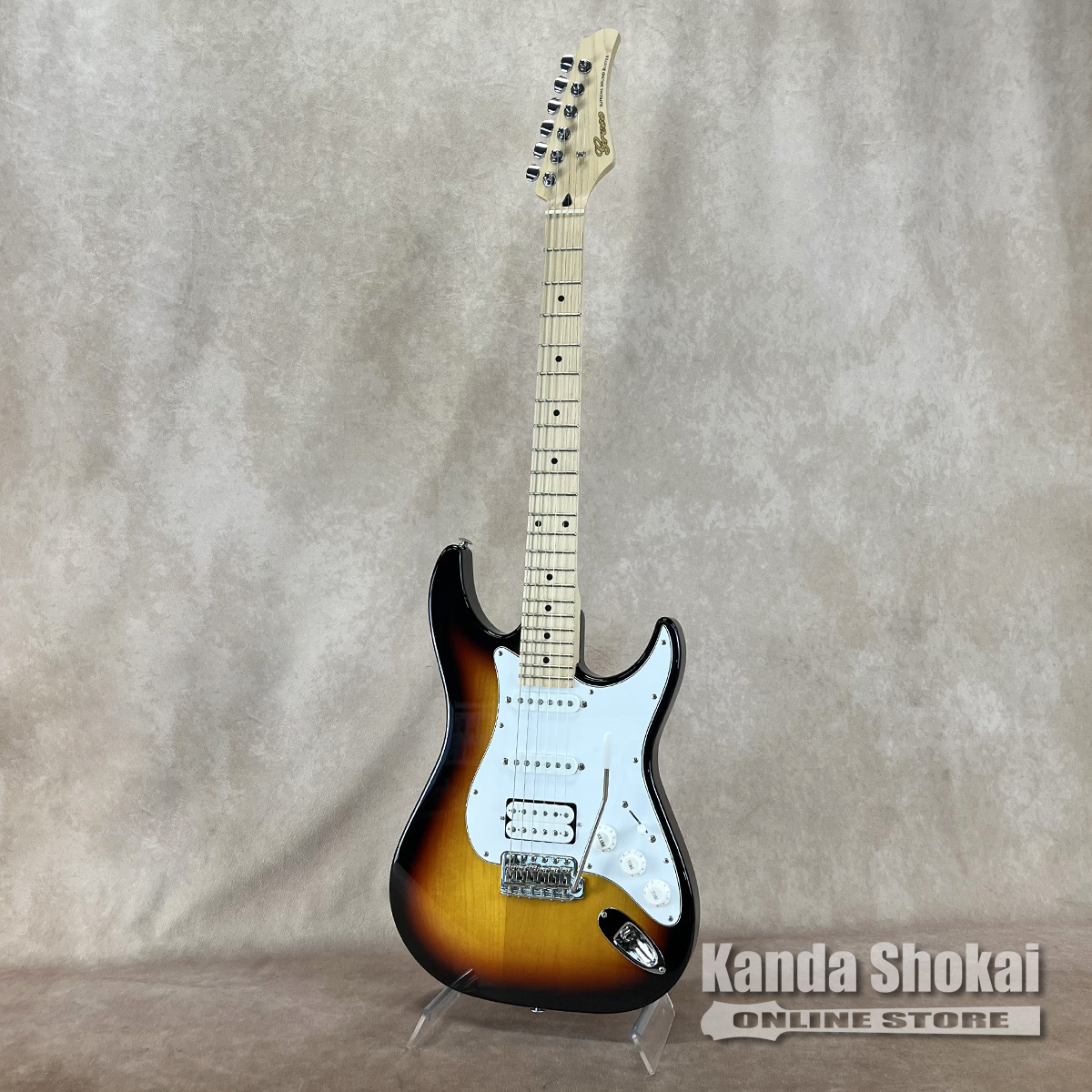 Used] Greco ( グレコ ) WS-STD SSH, Sunburst / Maple Fingerboard [S